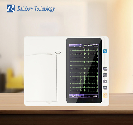 Bens automáticos da ligação da máquina 12 de Digitas Ekg ECG com o tela táctil de 7 polegadas
