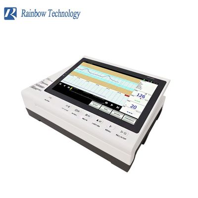 3 impressora Fetal de Rate Monitor Cardiotocography Machine With do coração dos gêmeos CTG dos parâmetros